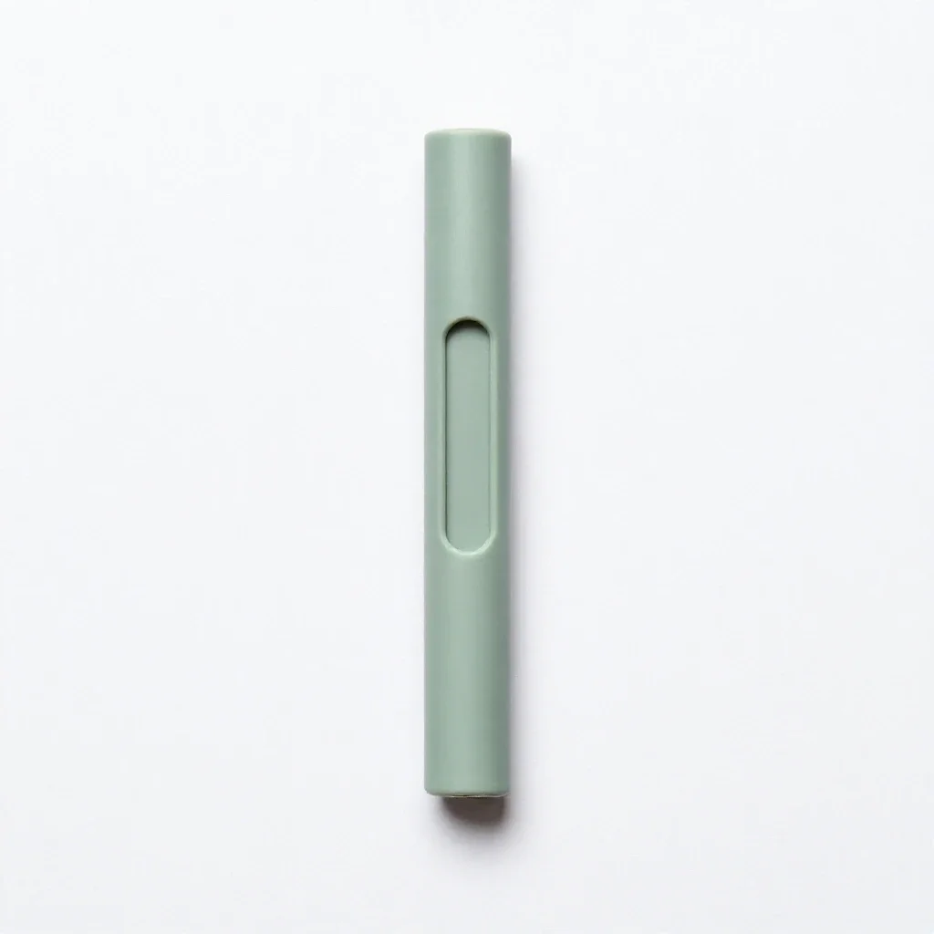 Mercury thermometer isolated on a white background