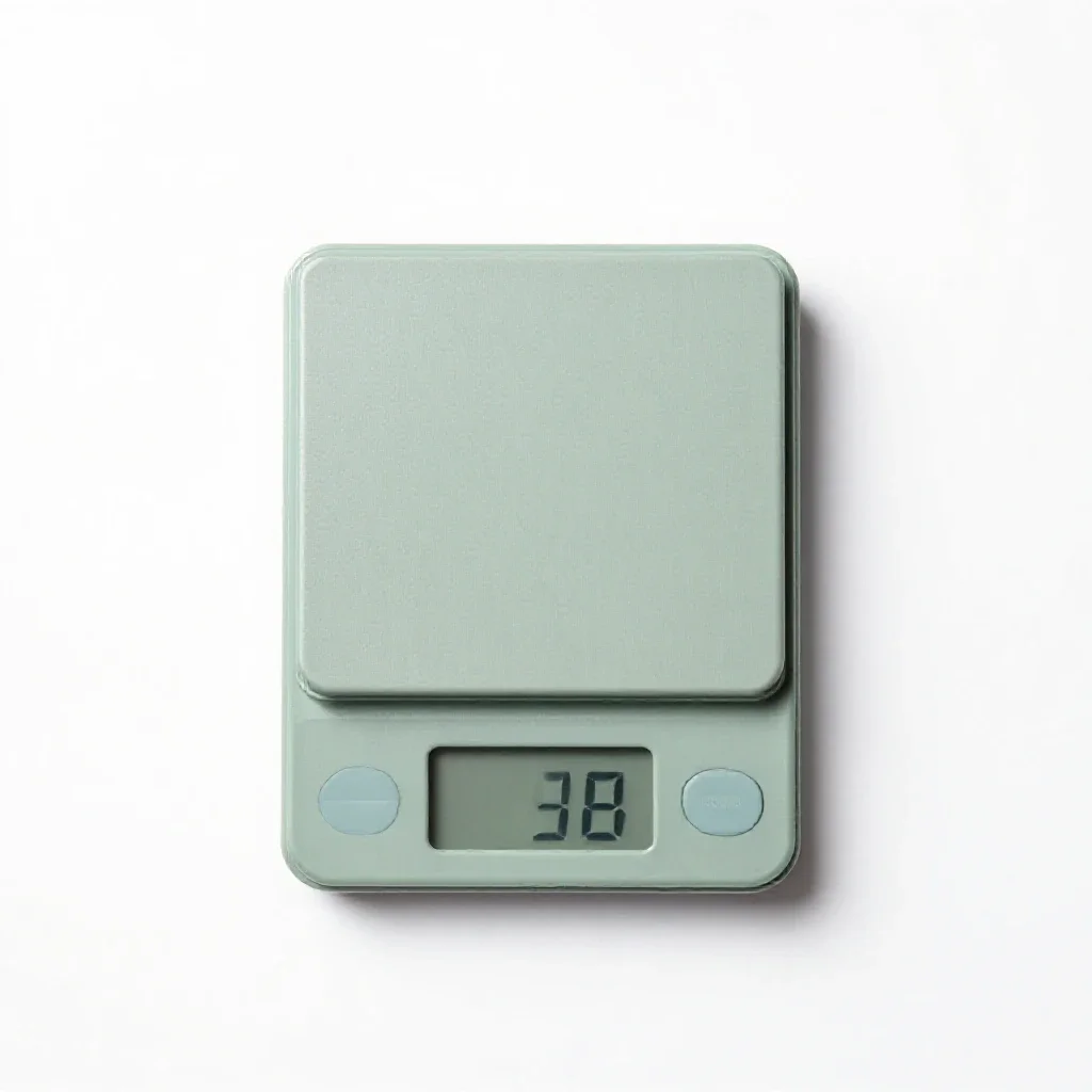 Microbalance isolated on a white background