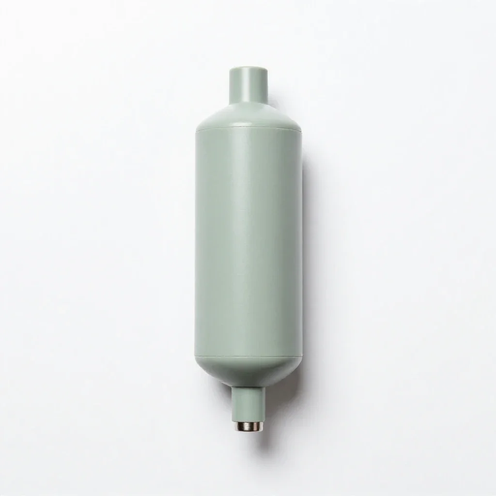 Proportional counter tube isolated on a white background