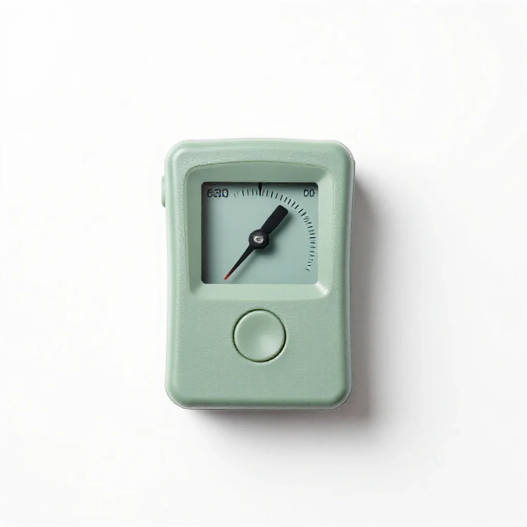 Pyrometer isolated on a white background