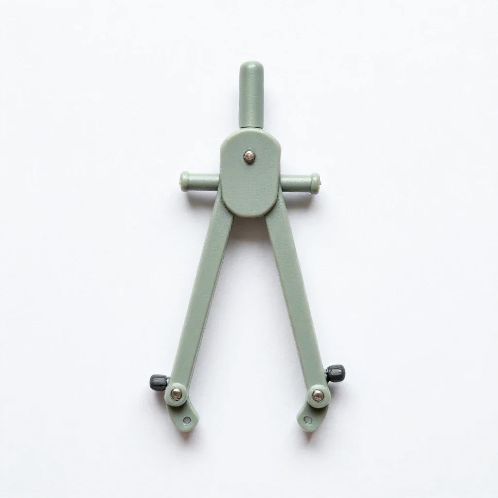 Spherometer isolated on a white background