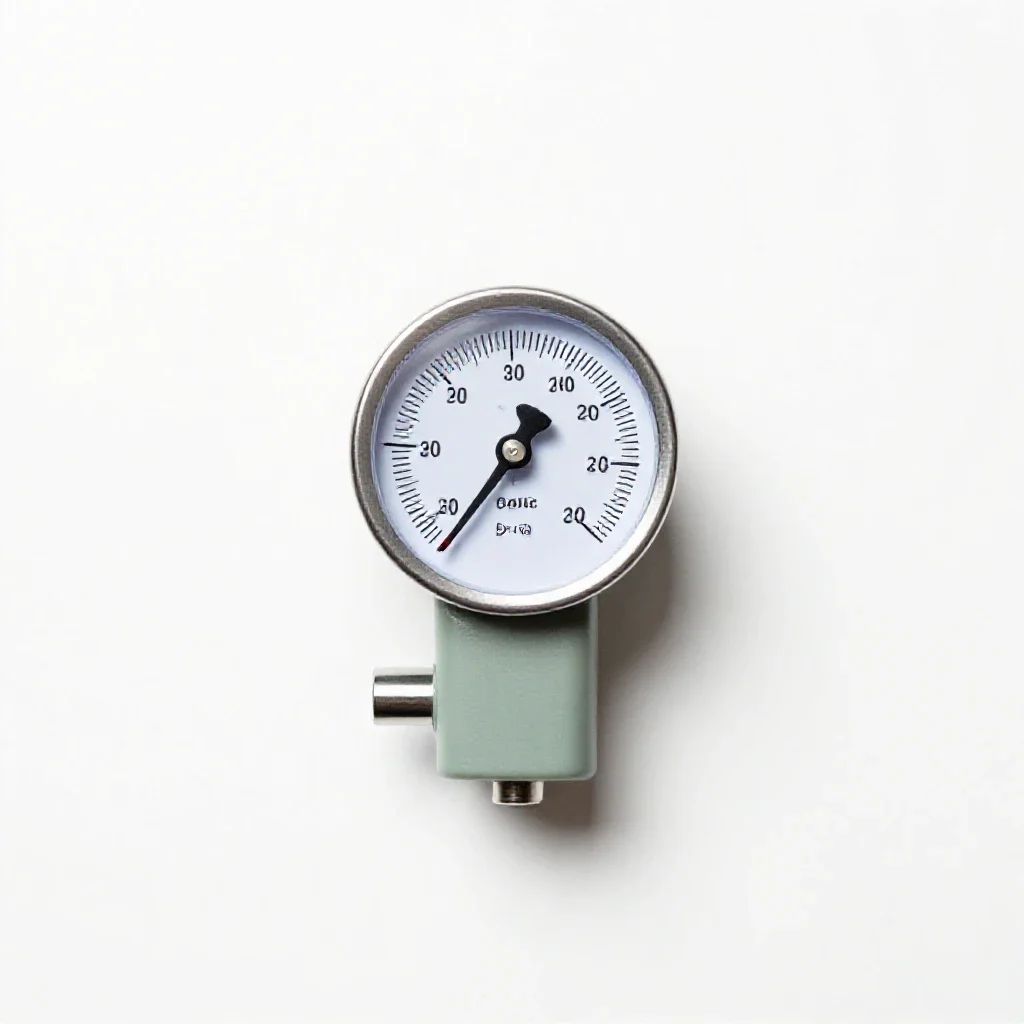 Spirometer isolated on a white background