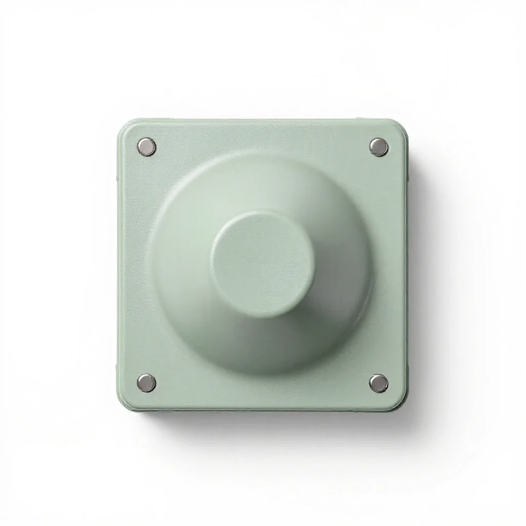 Synchrocyclotron isolated on a white background