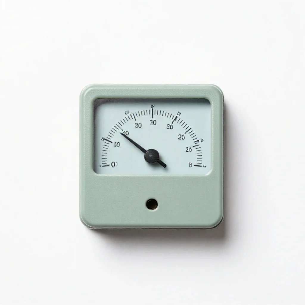 Synchroscope isolated on a white background