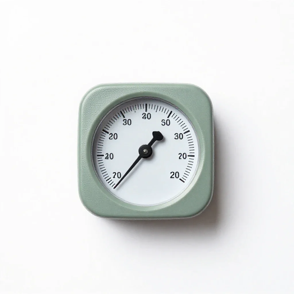 Tachograph isolated on a white background