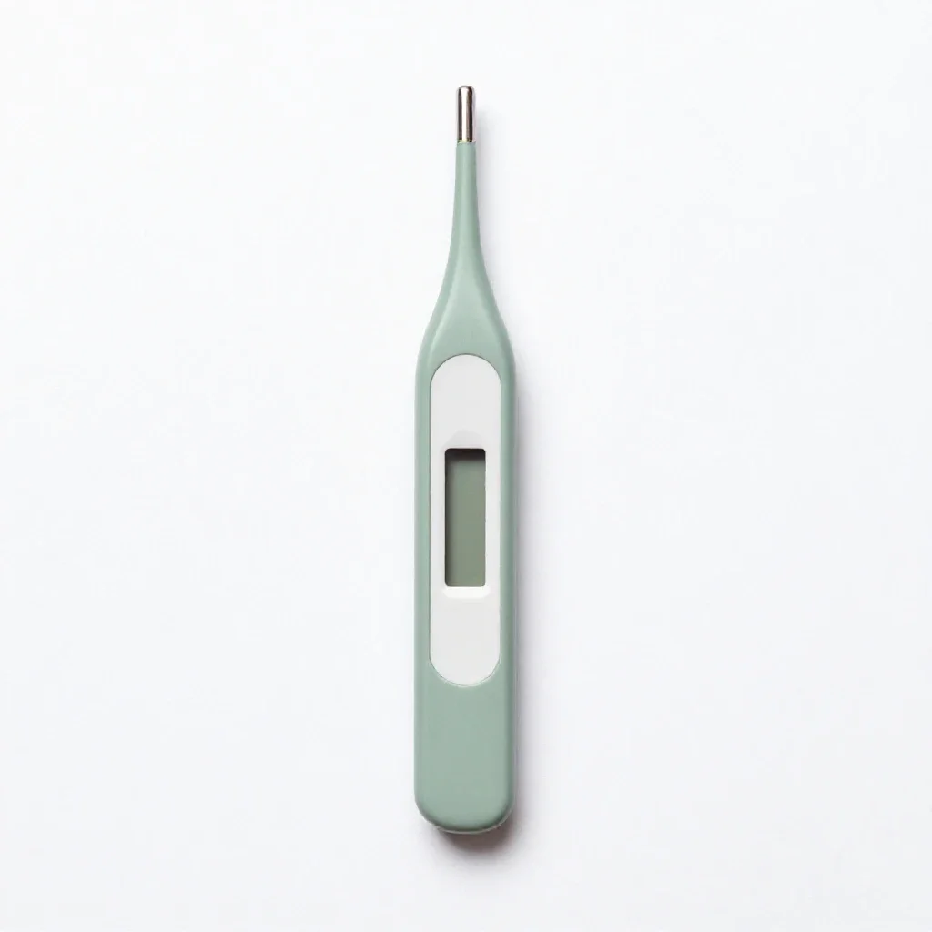 Telethermometer isolated on a white background