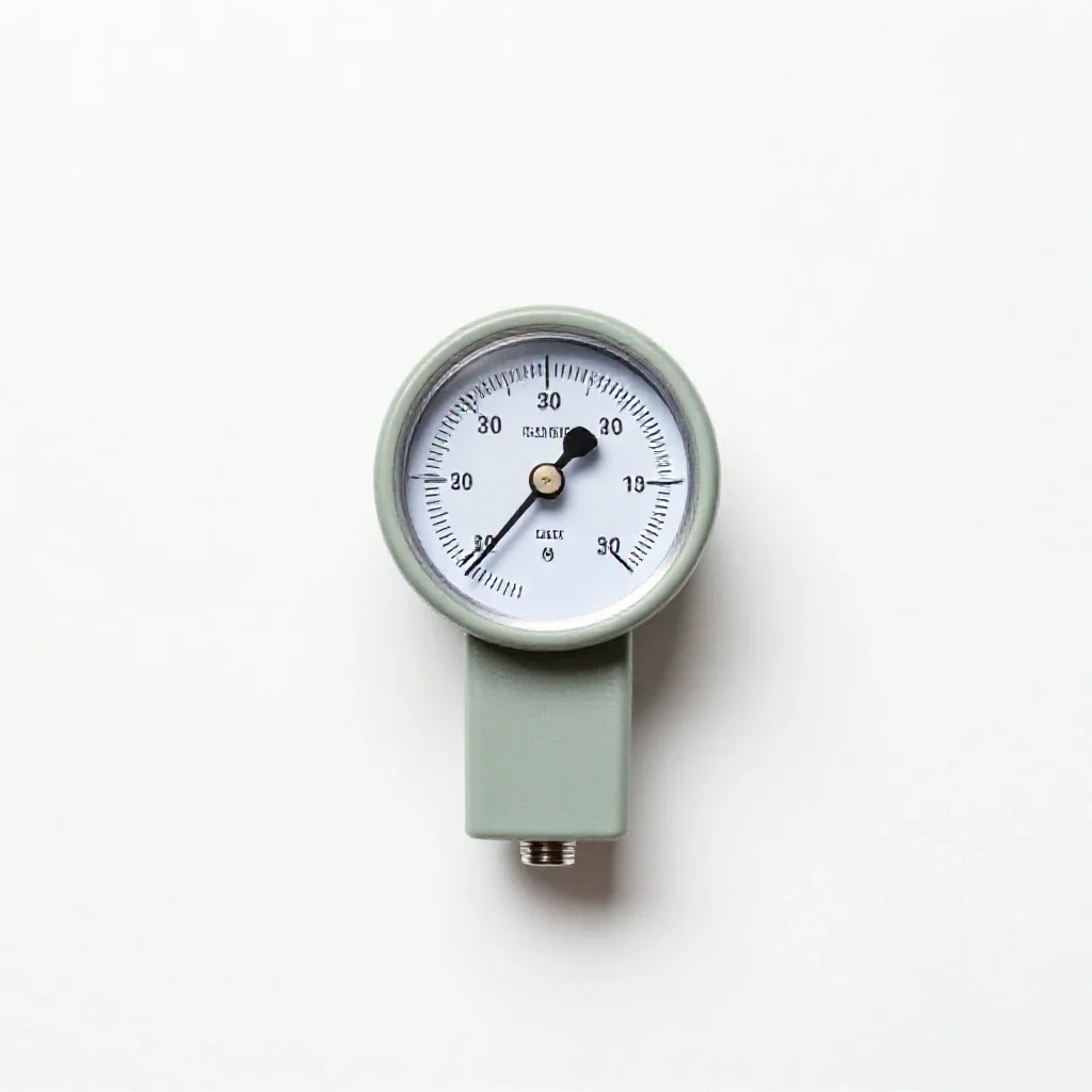 Tensimeter isolated on a white background