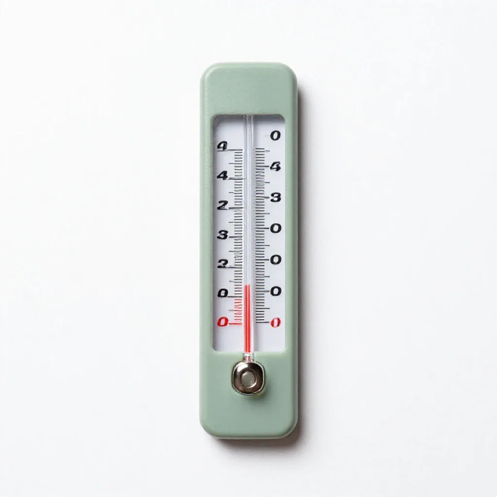 Thermometer isolated on a white background