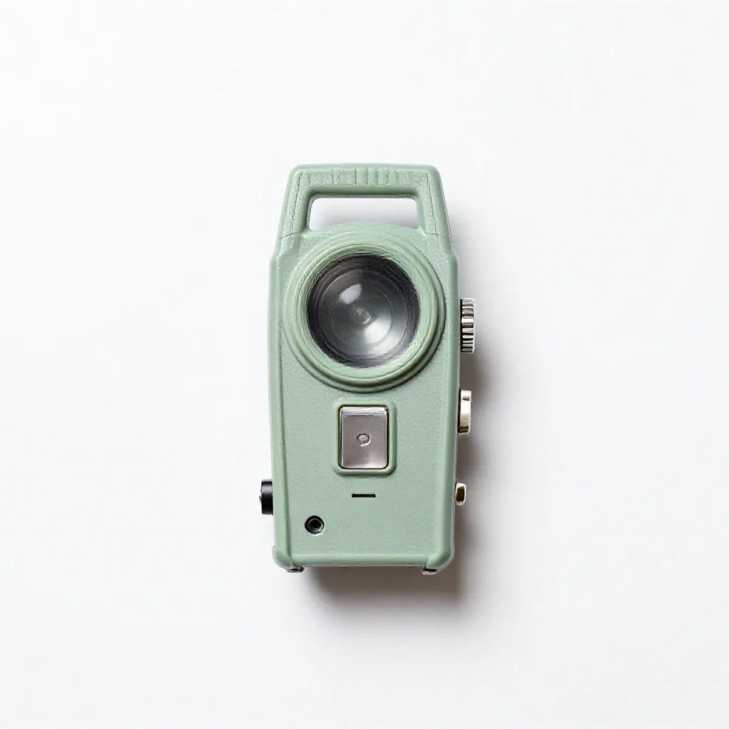 Inclinometer isolated on a white background