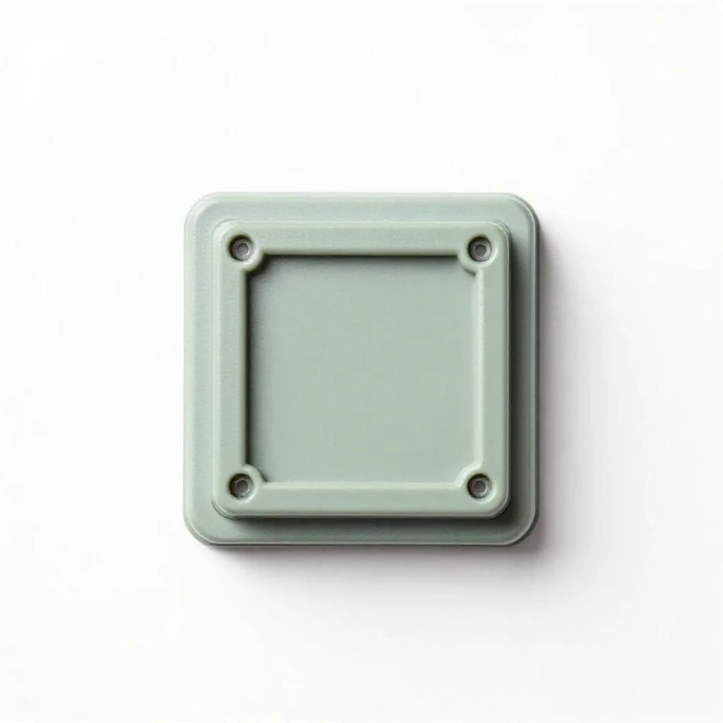 Ionization chamber isolated on a white background