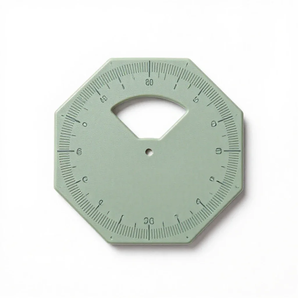 Octant isolated on a white background