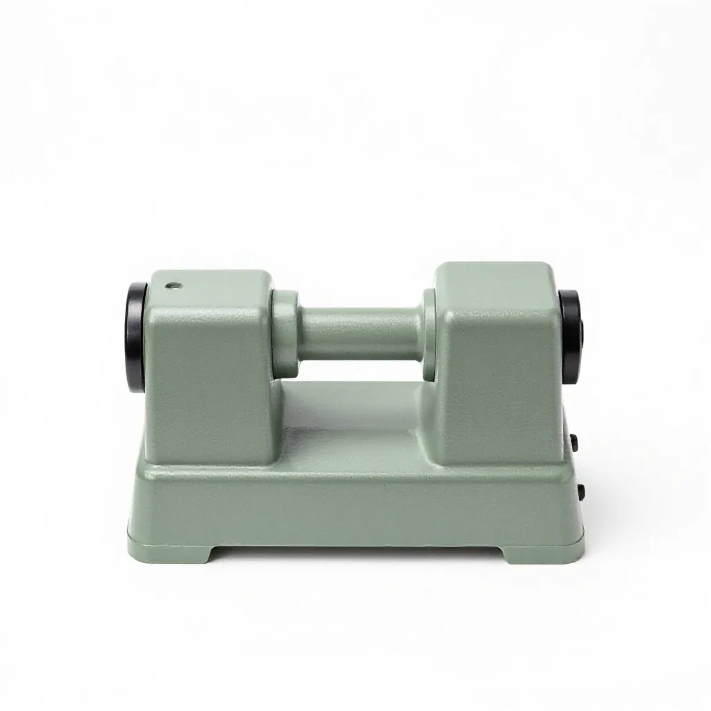 Bench lathe isolated on a white background