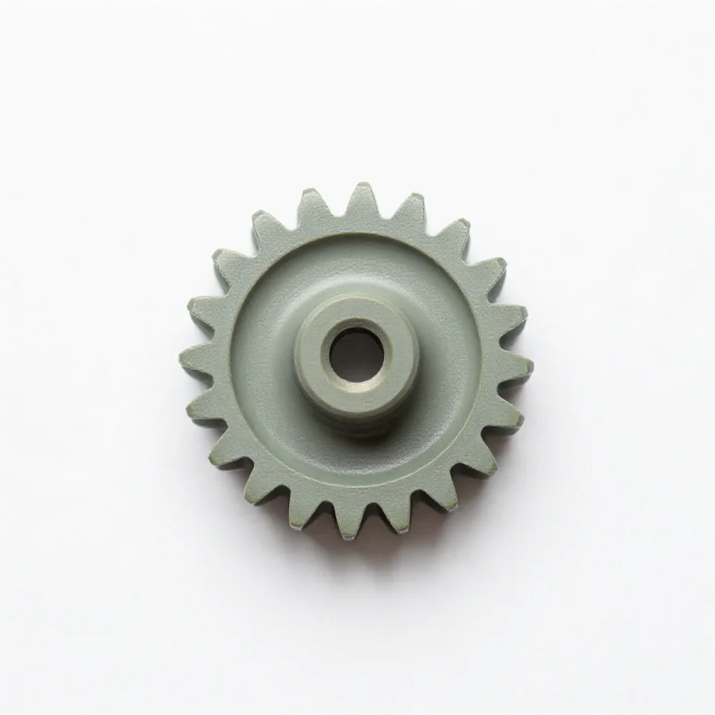 Bevel gear isolated on a white background