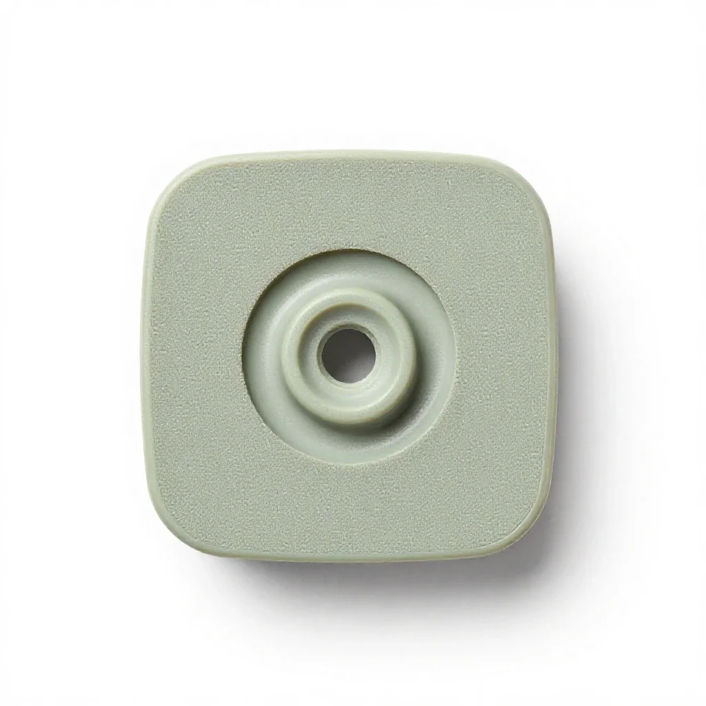 Buffing wheel isolated on a white background