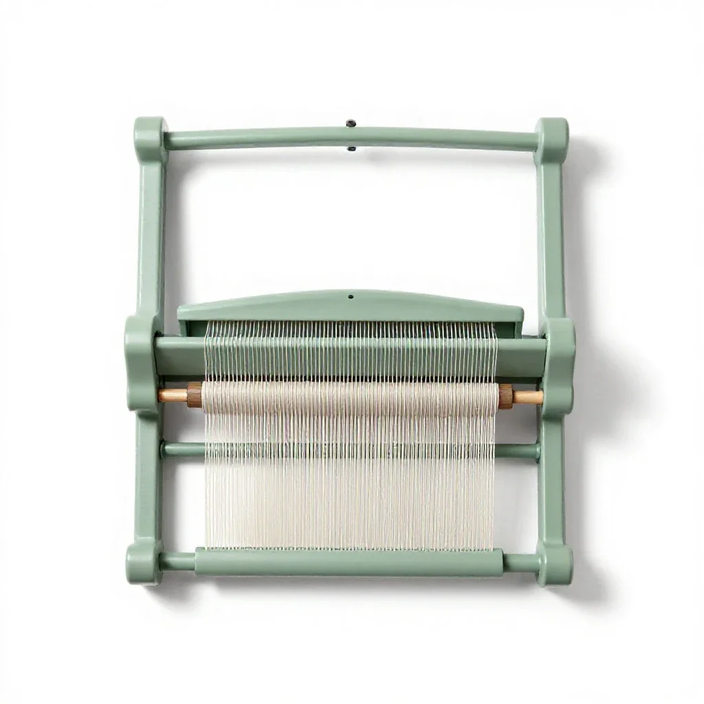 Carpet loom isolated on a white background