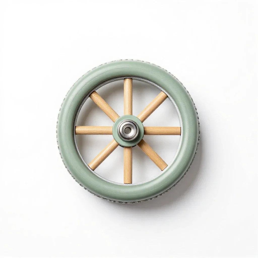 Cartwheel isolated on a white background