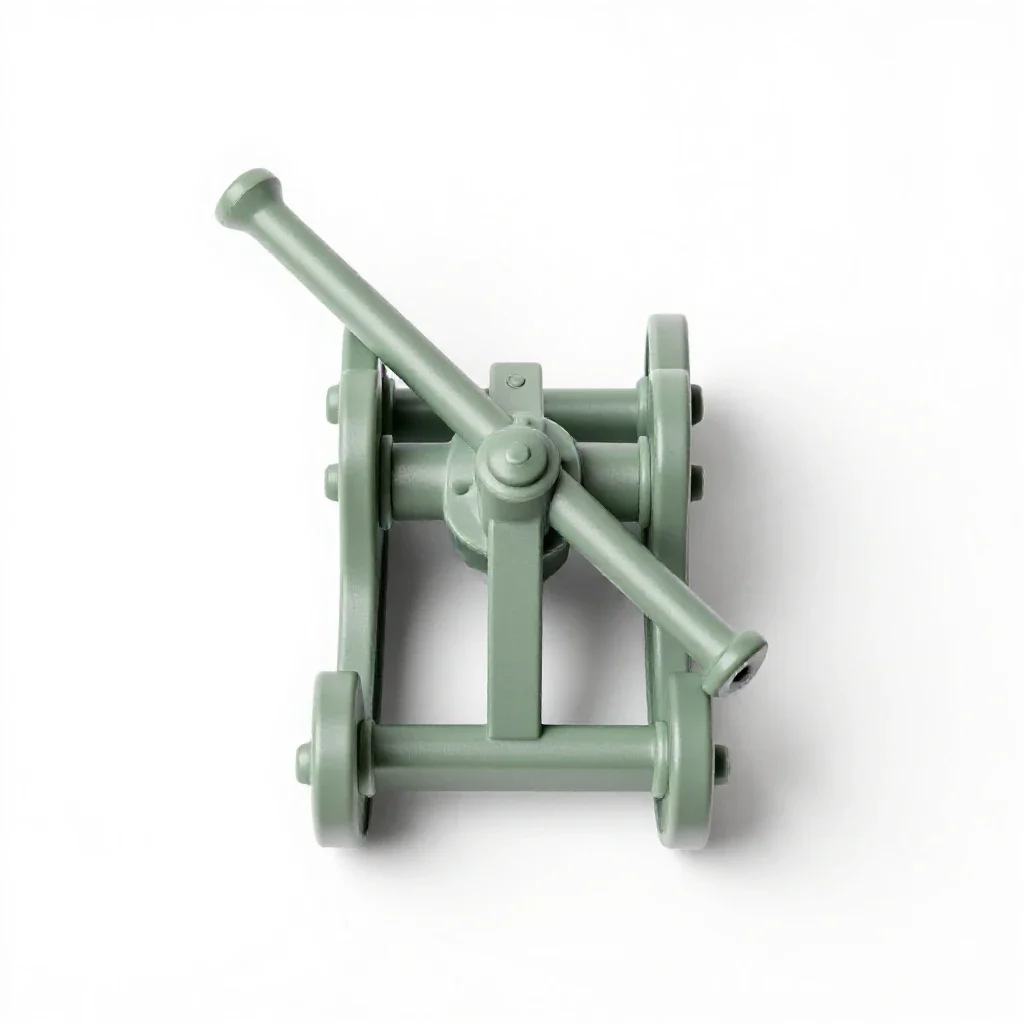 Catapult isolated on a white background