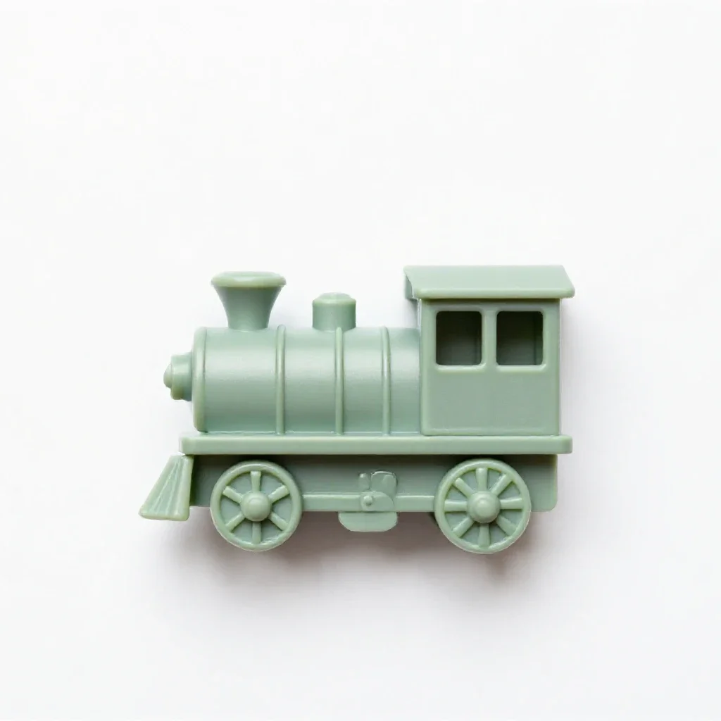 Choo-choo isolated on a white background