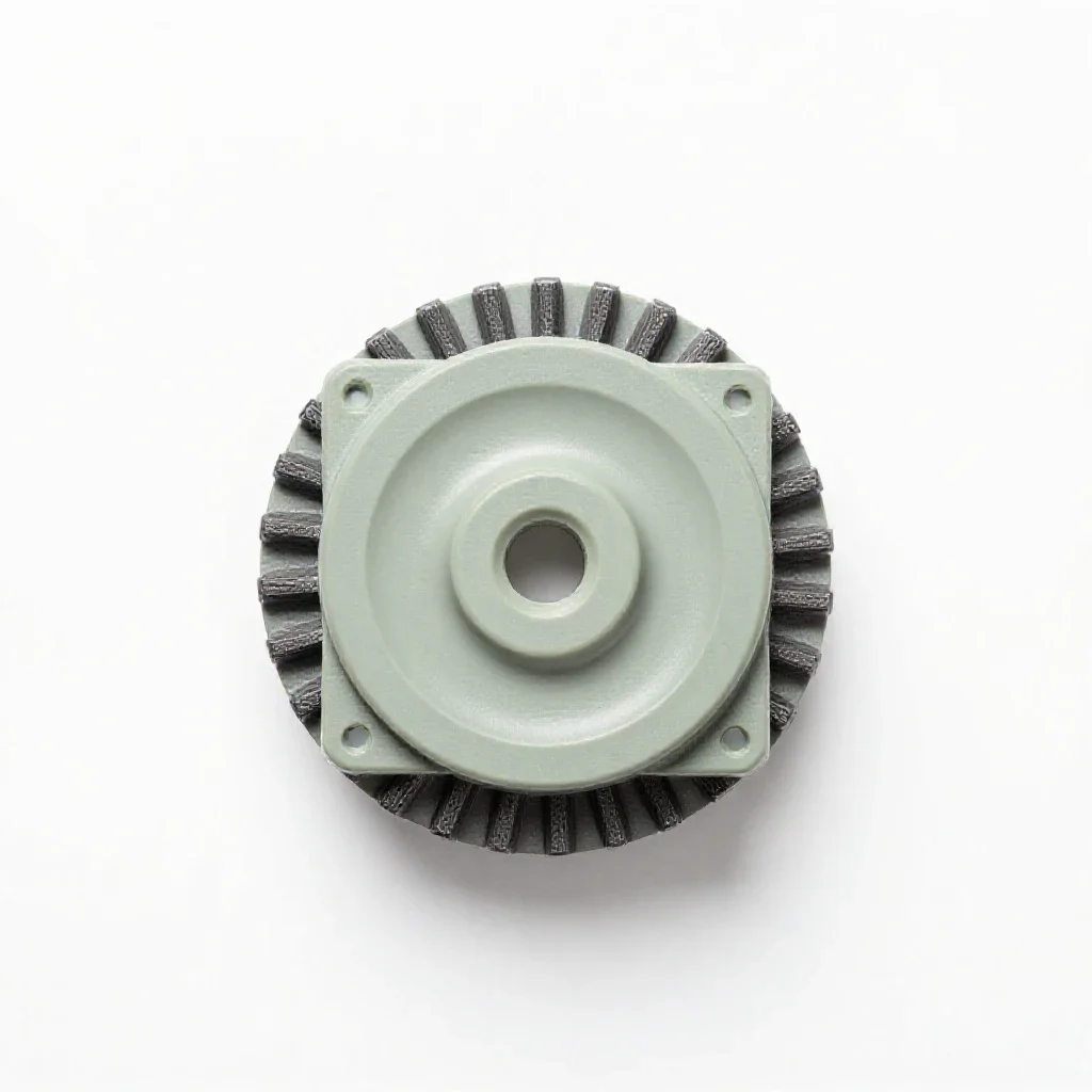 Cone clutch isolated on a white background
