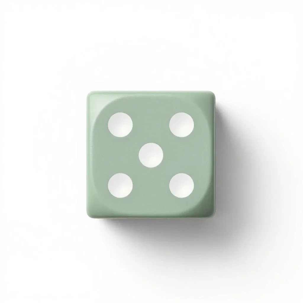Dicer isolated on a white background