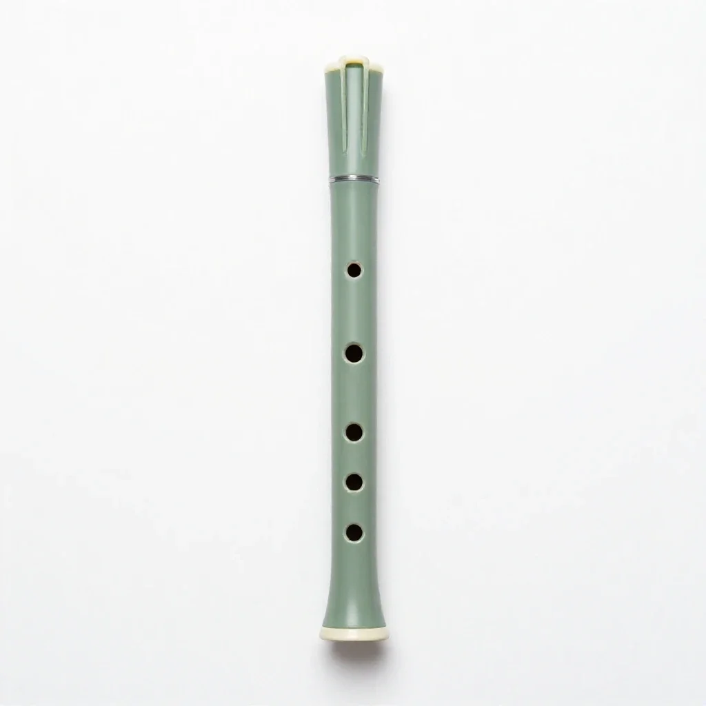 Double reed isolated on a white background