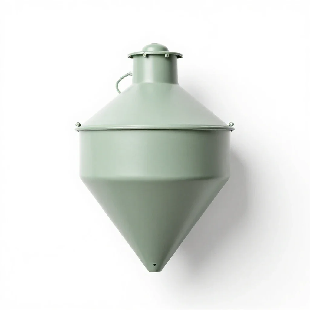 Flour mill isolated on a white background