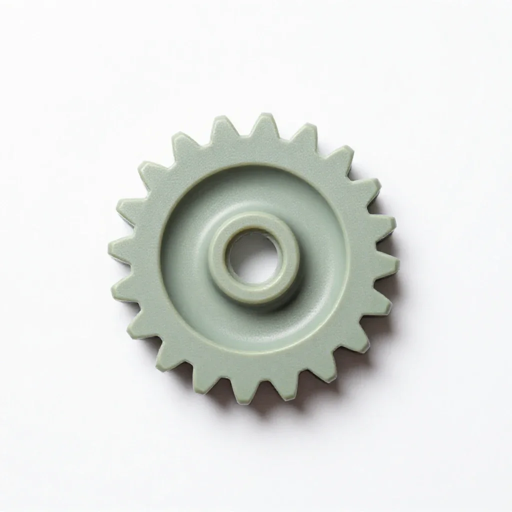 Gearing isolated on a white background