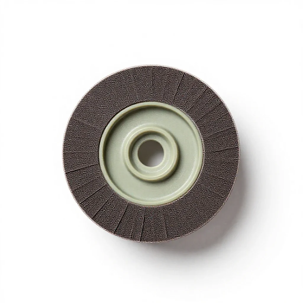 Grinding wheel isolated on a white background