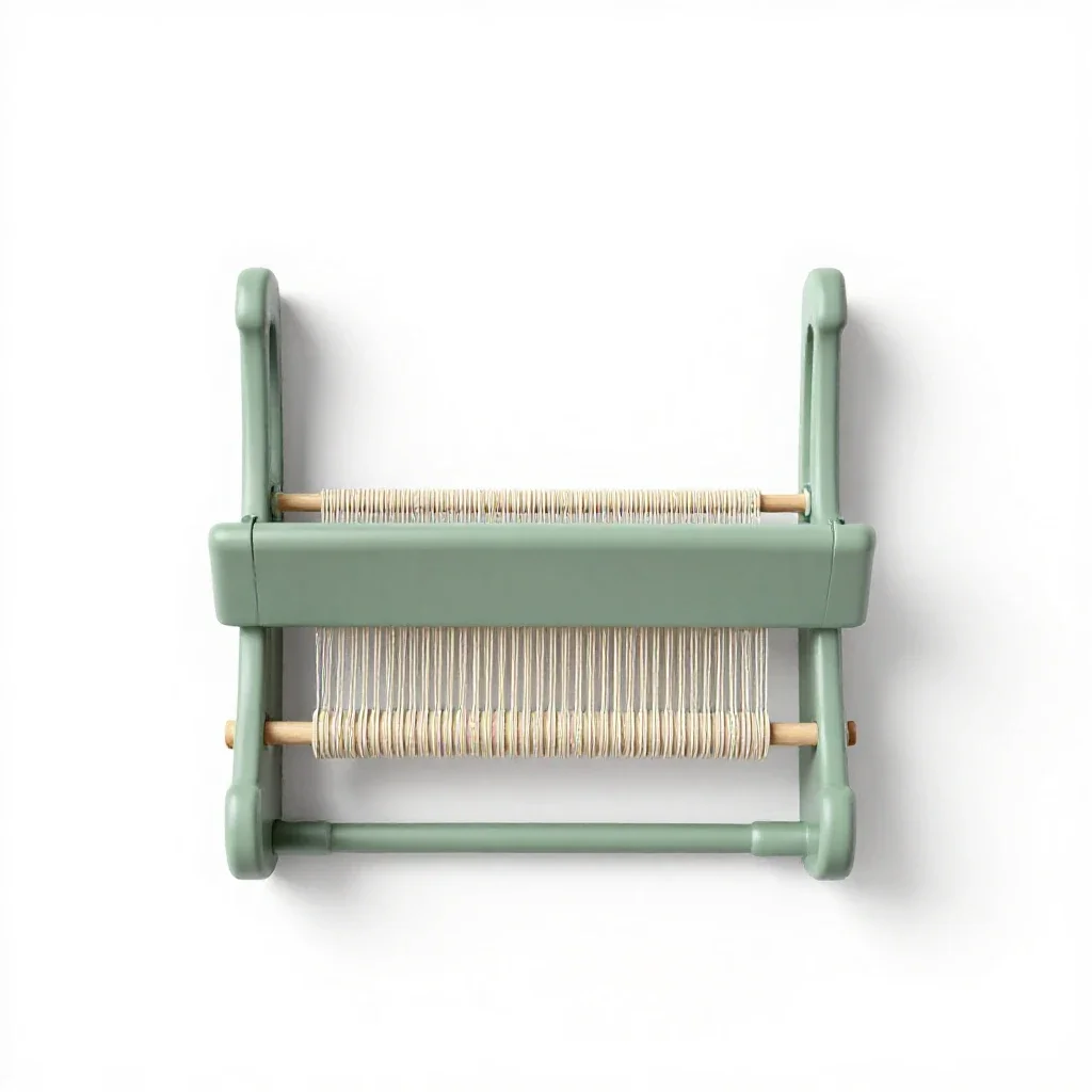 Handloom isolated on a white background