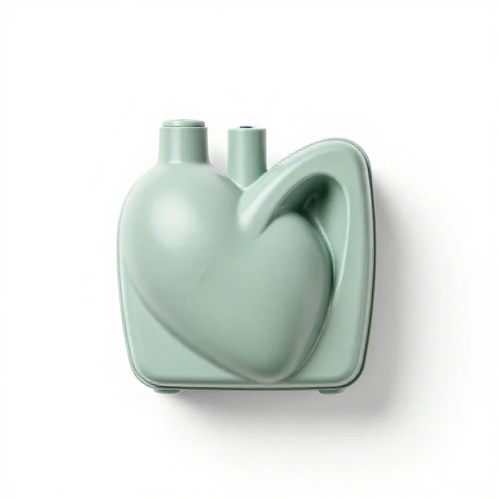 Heart-lung machine isolated on a white background