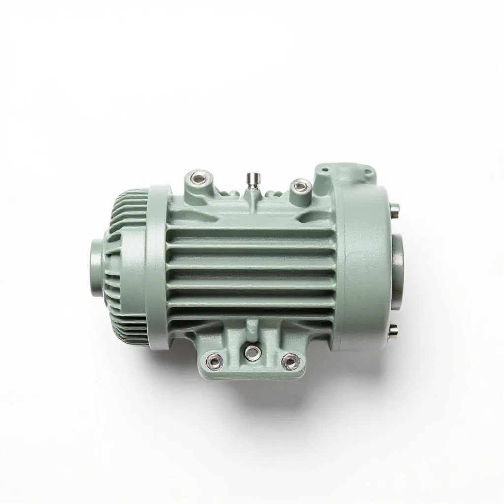 Hydraulic pump isolated on a white background