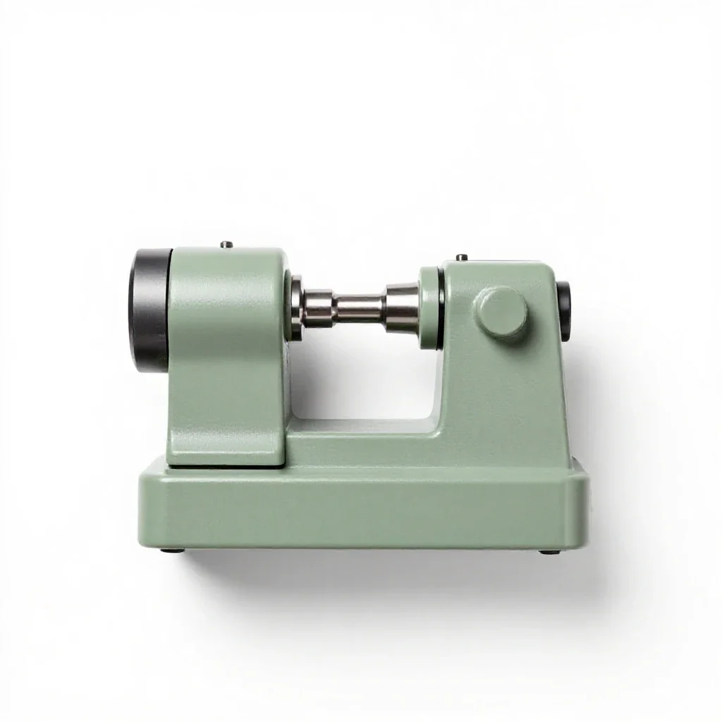 Lathe isolated on a white background