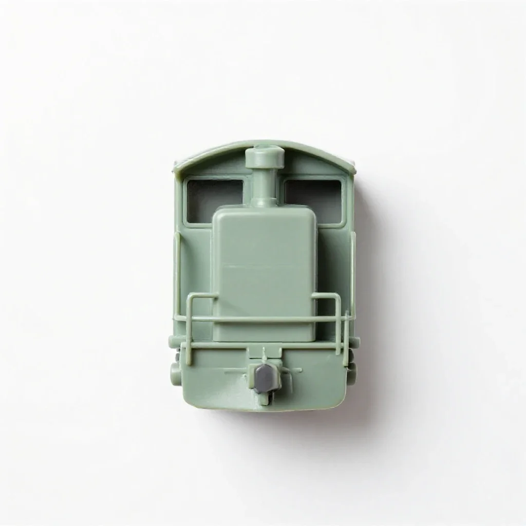 Locomotive isolated on a white background