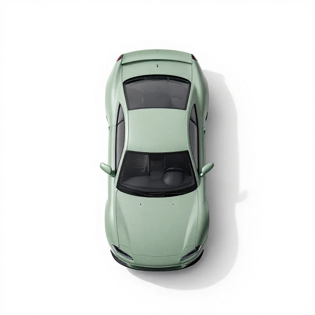Pace car isolated on a white background