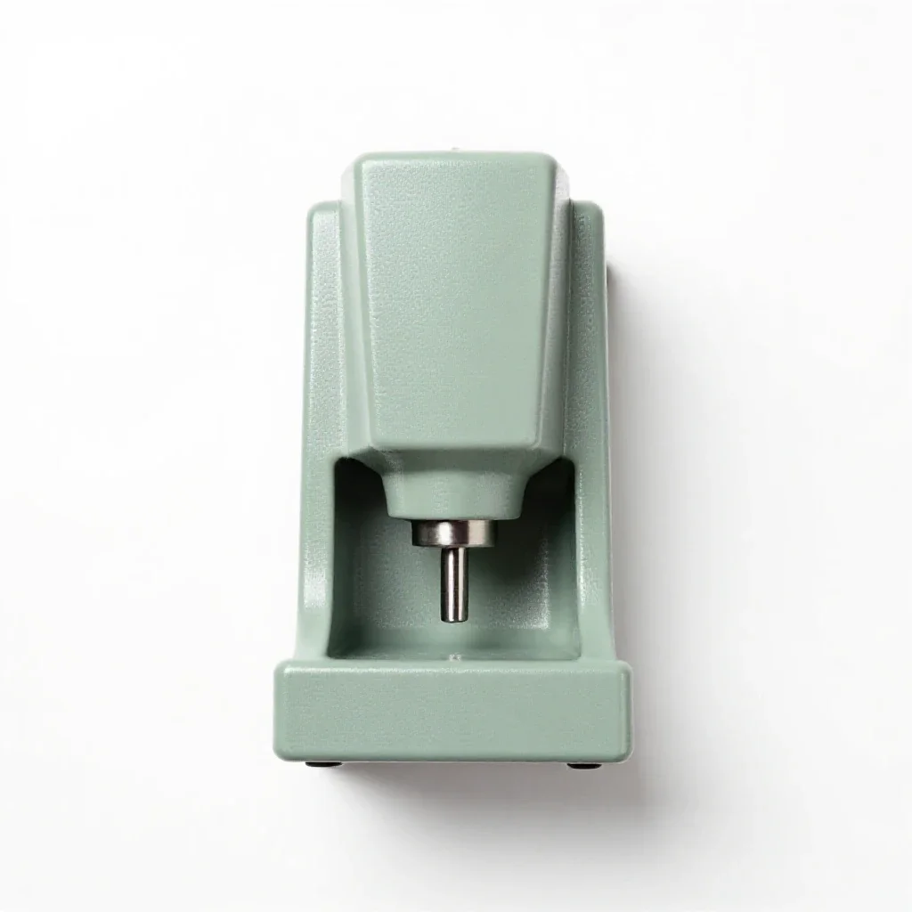 Punch press isolated on a white background