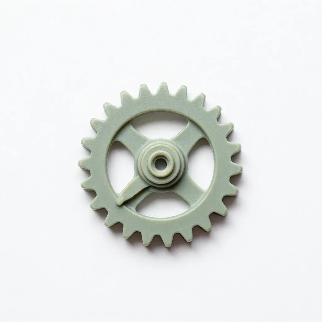 Ratchet wheel isolated on a white background