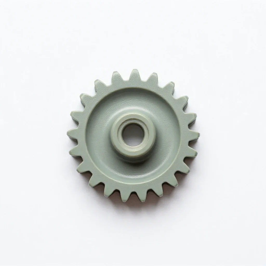Reduction gear isolated on a white background
