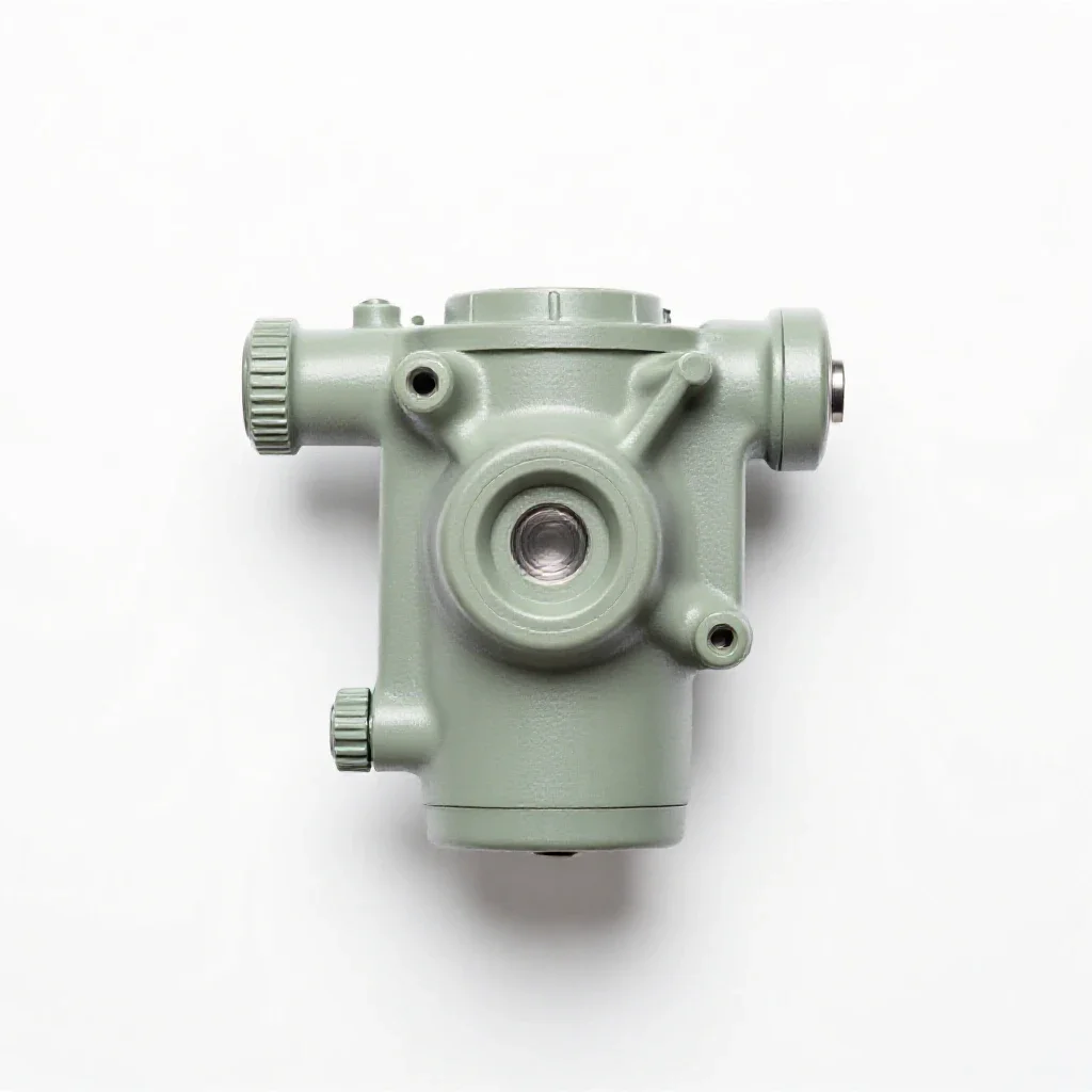 Rotary engine isolated on a white background