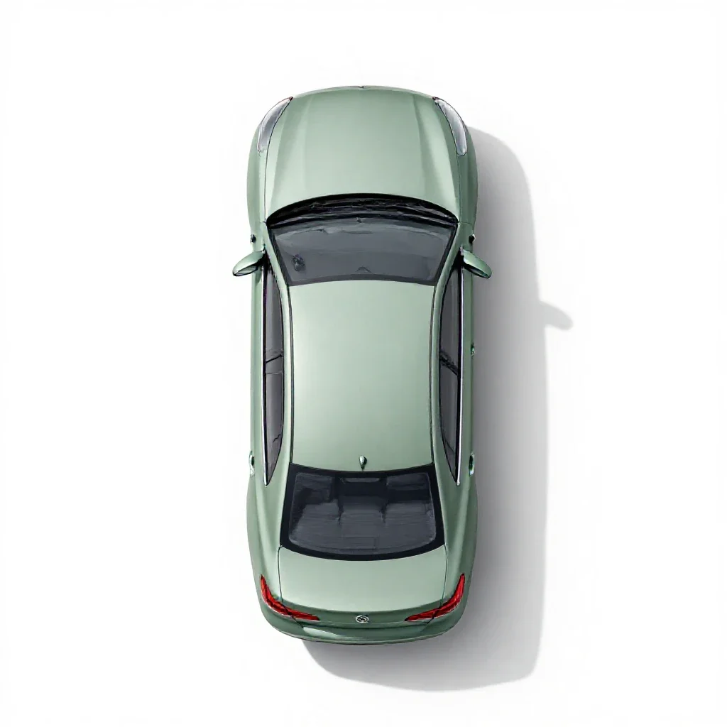 Sedan isolated on a white background