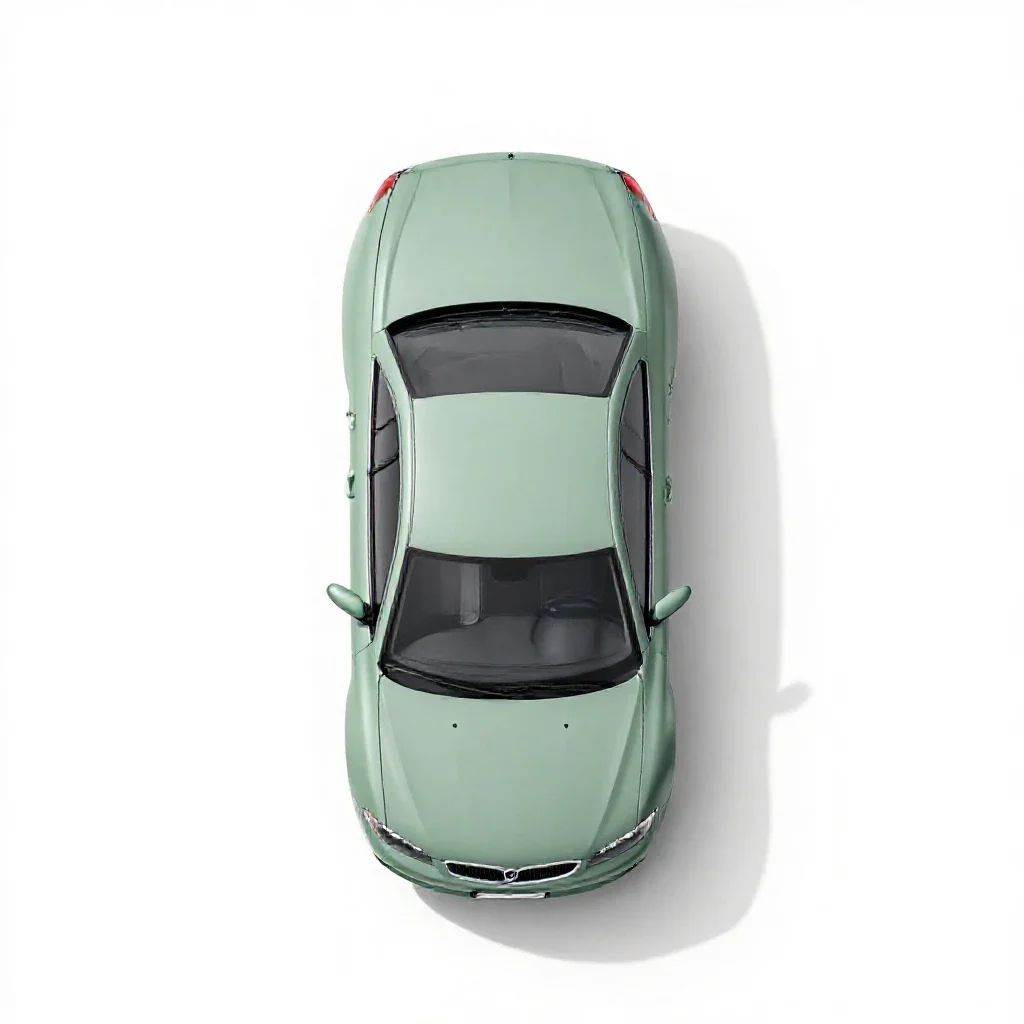 Shooting brake isolated on a white background