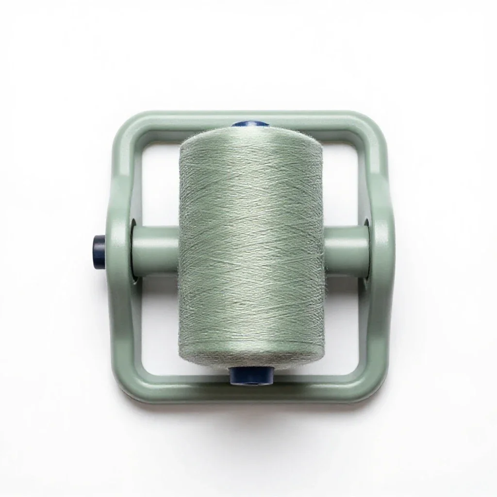 Spinning frame isolated on a white background