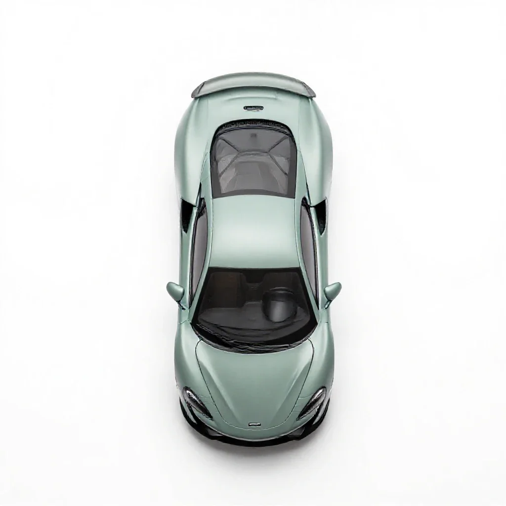 Sports car isolated on a white background