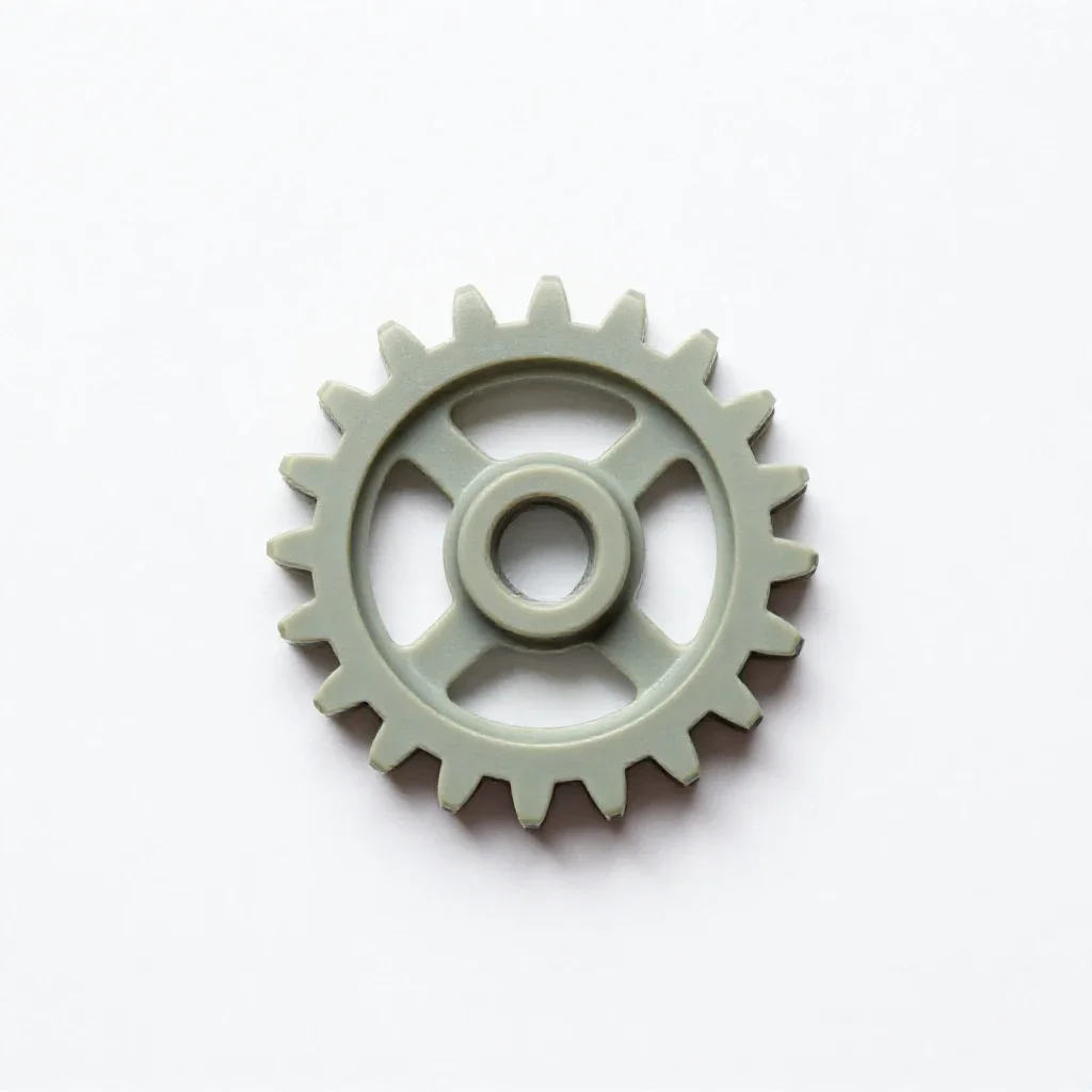 Sun gear isolated on a white background
