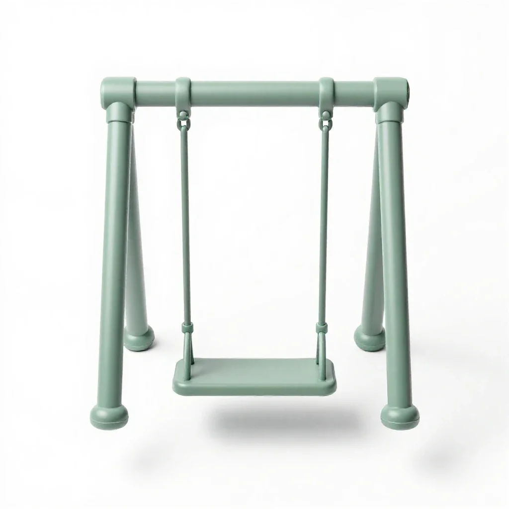 Swing isolated on a white background