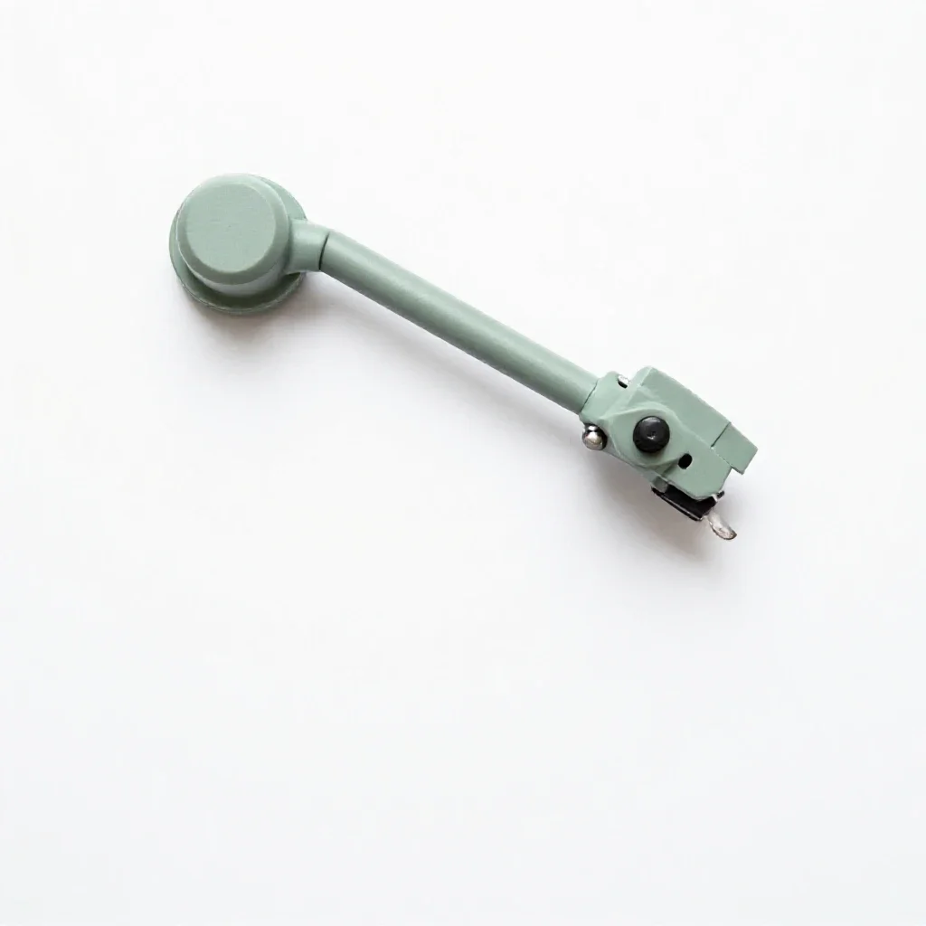 Tone arm isolated on a white background