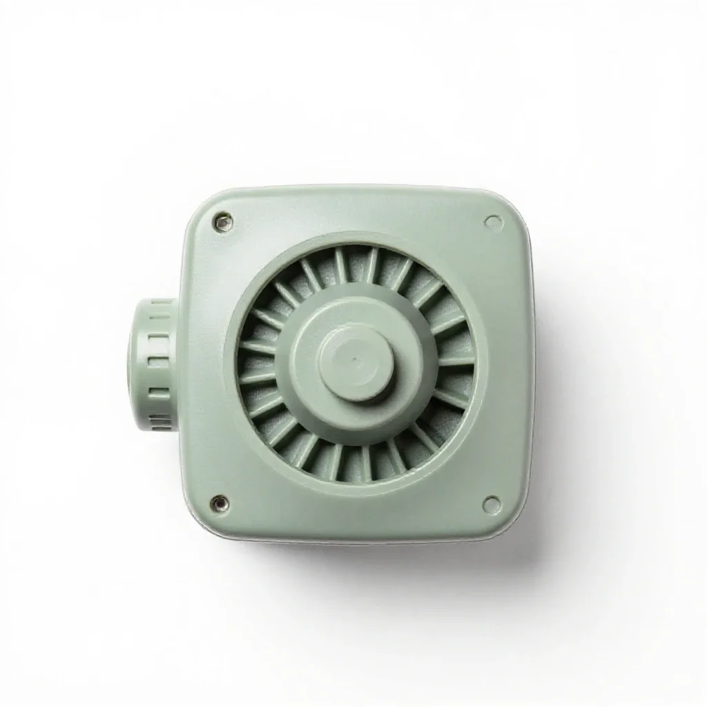 Turbine isolated on a white background
