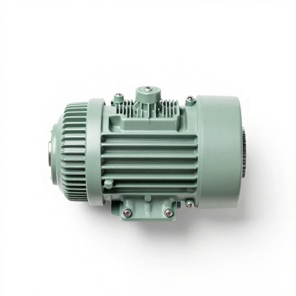Turbogenerator isolated on a white background