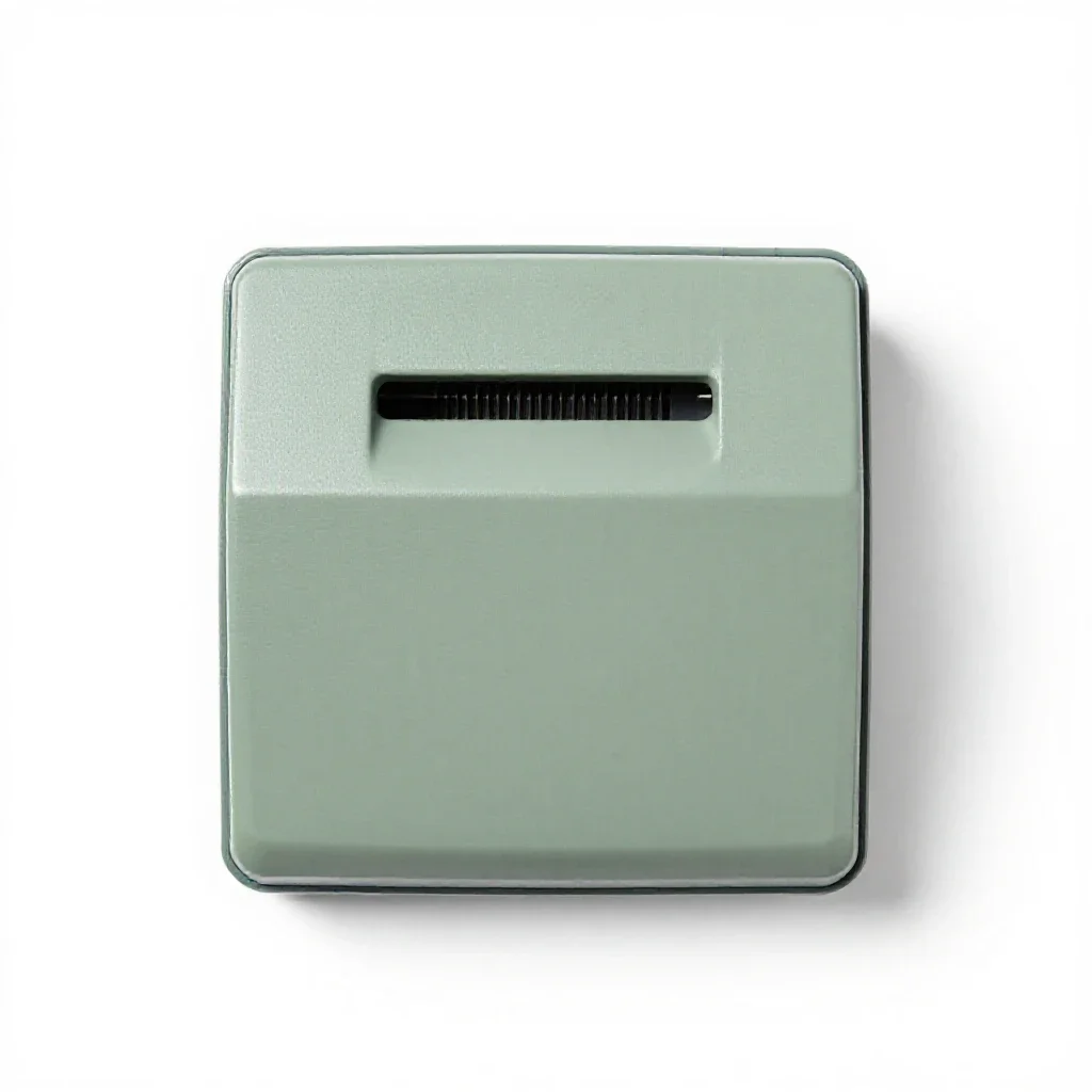 Voting machine isolated on a white background