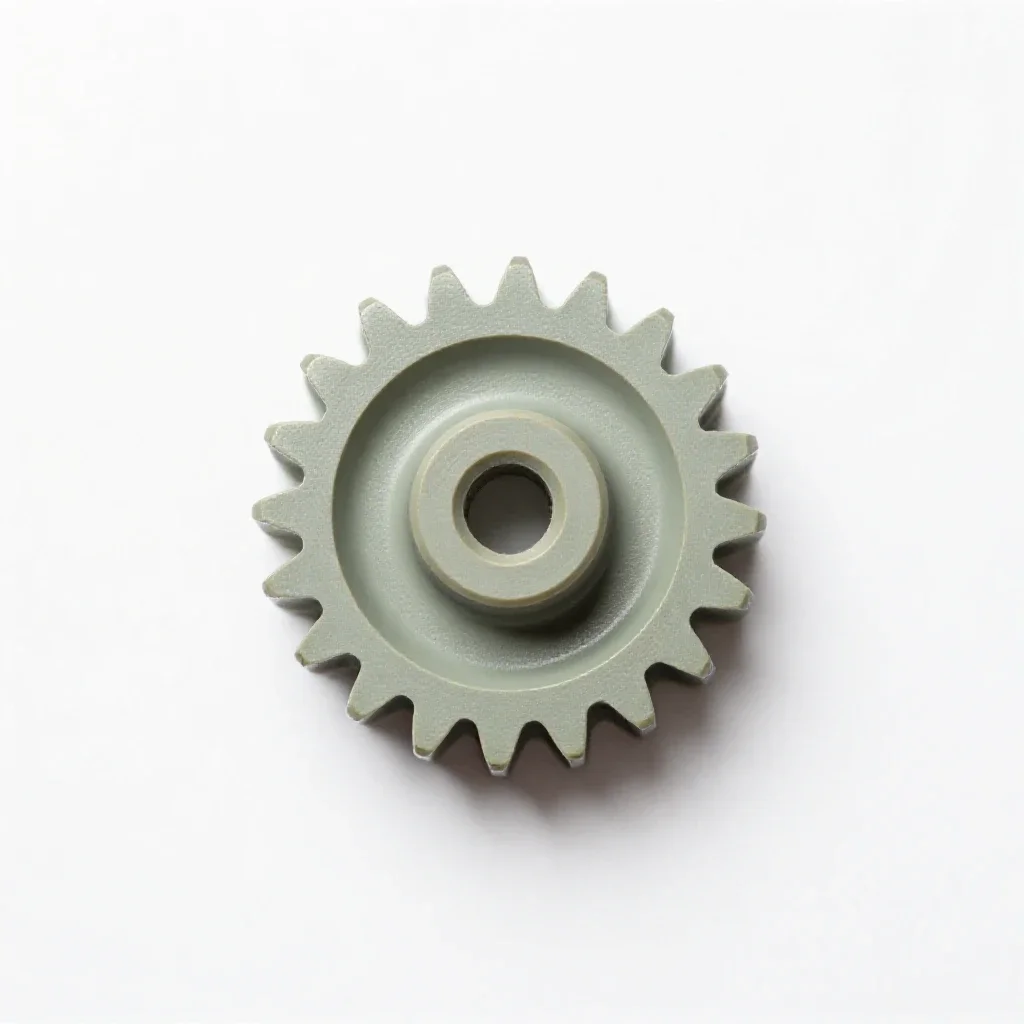 Worm gear isolated on a white background