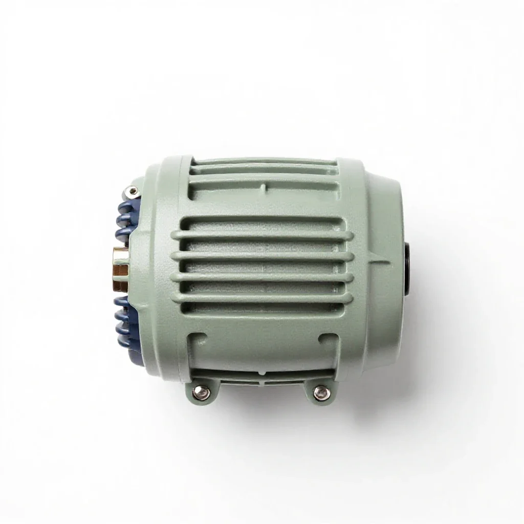 Alternator isolated on a white background